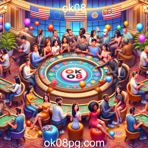 Celebrando a Alegria dos Jogos de Eventos no Ok08